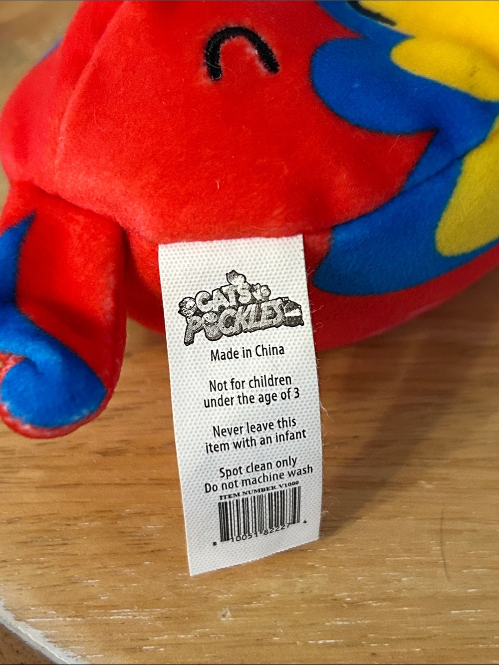 Cats Vs Pickles plush - Pete #251 Soft Plush - Gold Series Limited Ed - Picture 4 of 5